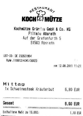 ecmd Hffner Kochmtze Restaurant